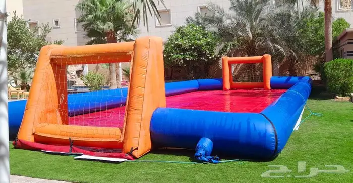 ملعب صابوني نطيطه الرمال .نطيطات مائيه الرياض 1