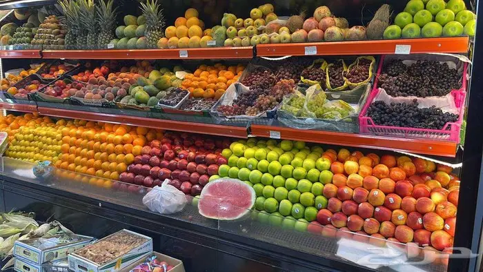 محتاج بسطة خضار في سوبر ماركت 0