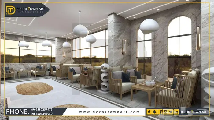 تصميم ديكور المحلات التجارية  الكافيهات  المطاعم 16