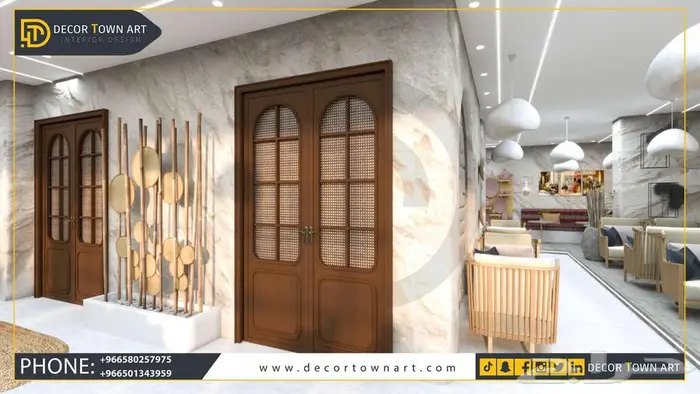 تصميم ديكور المحلات التجارية  الكافيهات  المطاعم 14