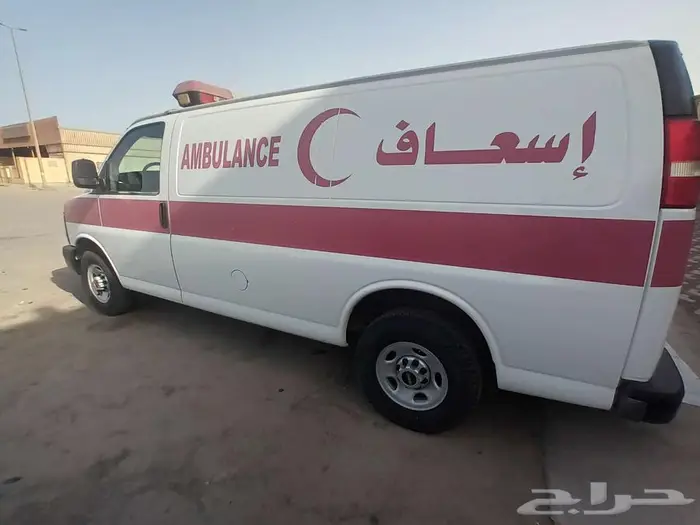 جمس اسعاف 2013 ممشي قليل GMC Ambulance 3
