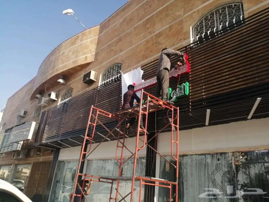 تصنيع واجه لوحات حروف بارزة 1