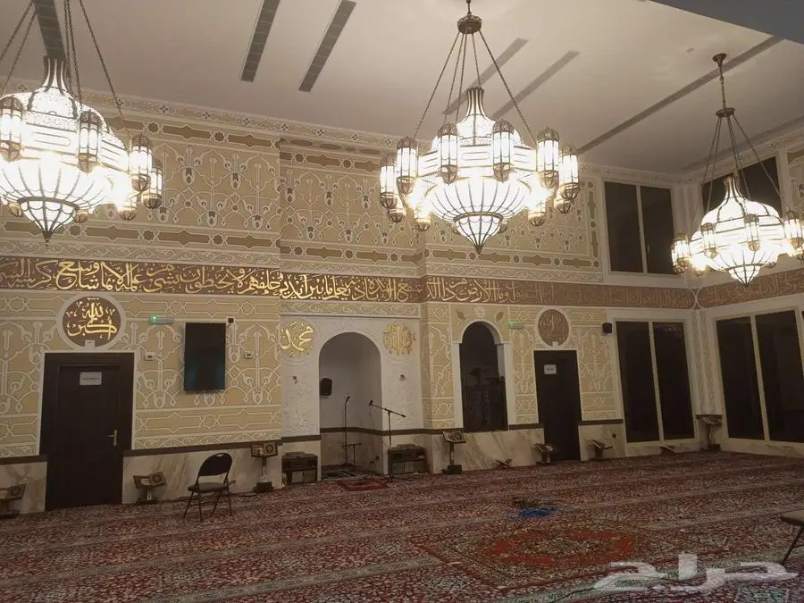 أحدث انواع الثريات منازل ومساجد وفنادق. 8