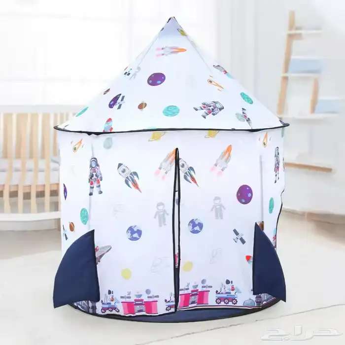 خيمة مع نفق ومحبس للأطفال - خيمه اطفال بتصميم نفق مع محبس 3