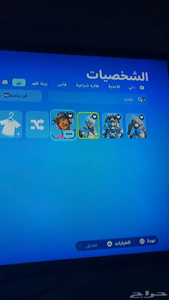 حسابين فورت يربط سوني على السوم أو أبادل بحساب 4