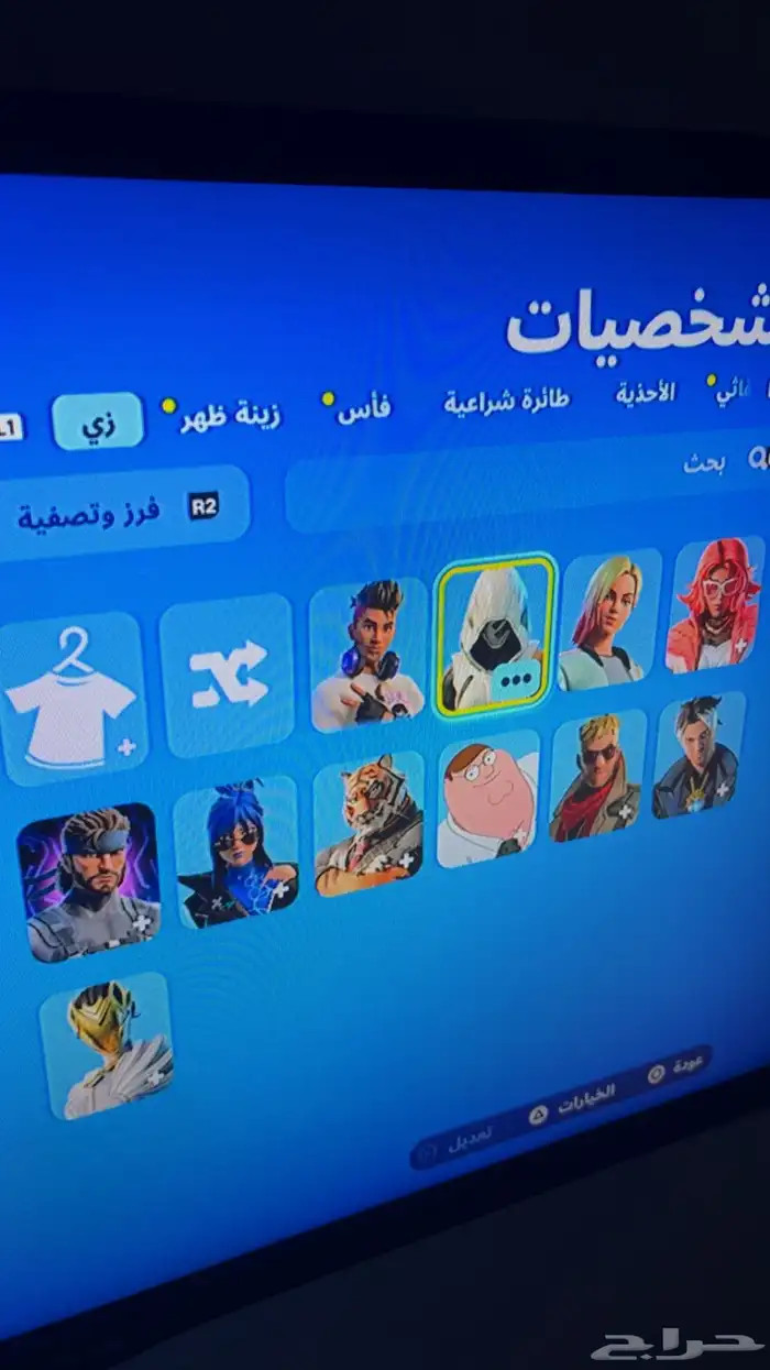 حسابين فورت يربط سوني على السوم أو أبادل بحساب 11