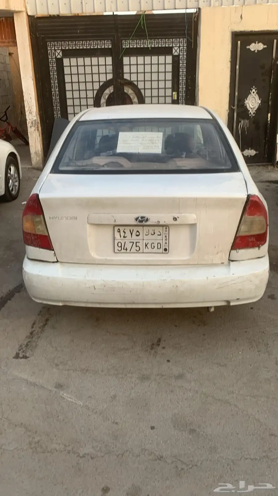 الرياض مخرج 17 فحص جديد استمارة جديدة اكسنت 2003قير عادي 1