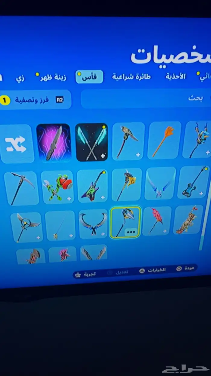 حسابين فورت يربط سوني على السوم أو أبادل بحساب 7