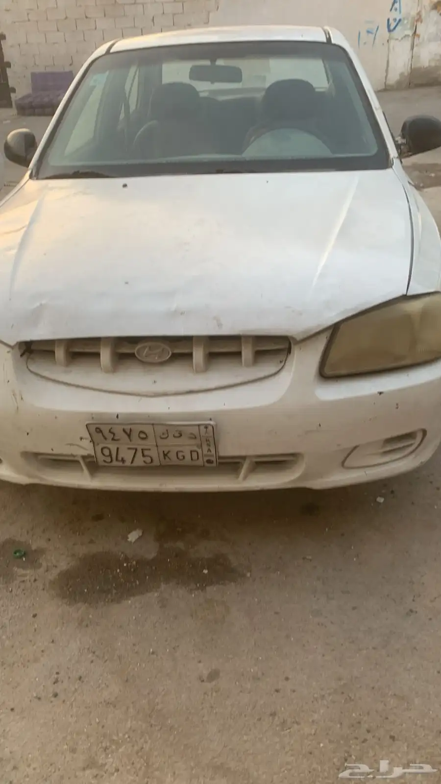 الرياض مخرج 17 فحص جديد استمارة جديدة اكسنت 2003قير عادي 0