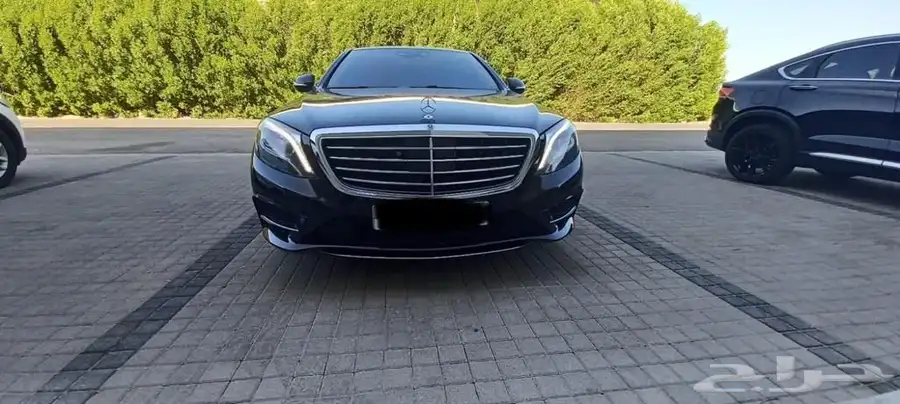 mercedes s500 2015 مرسيدس اسود 3