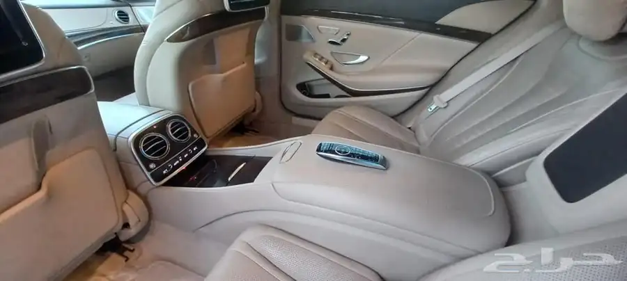 mercedes s500 2015 مرسيدس اسود 6