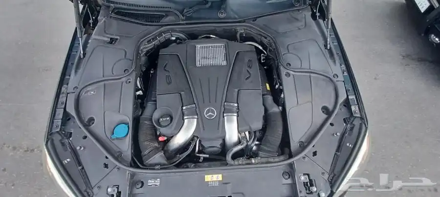 mercedes s500 2015 مرسيدس اسود 10