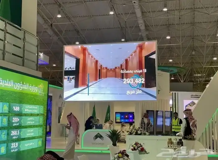 تنظيم المعارض تأجير شاشات عملاقه ستيجات اضاءات 2