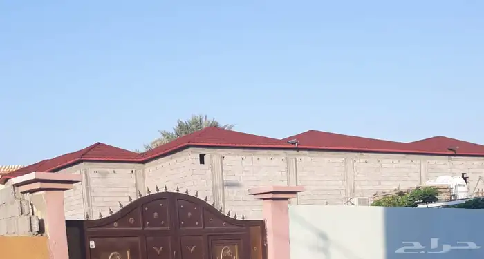قرميد جمالون بيوت شعر تلبيس قماش جملون 5