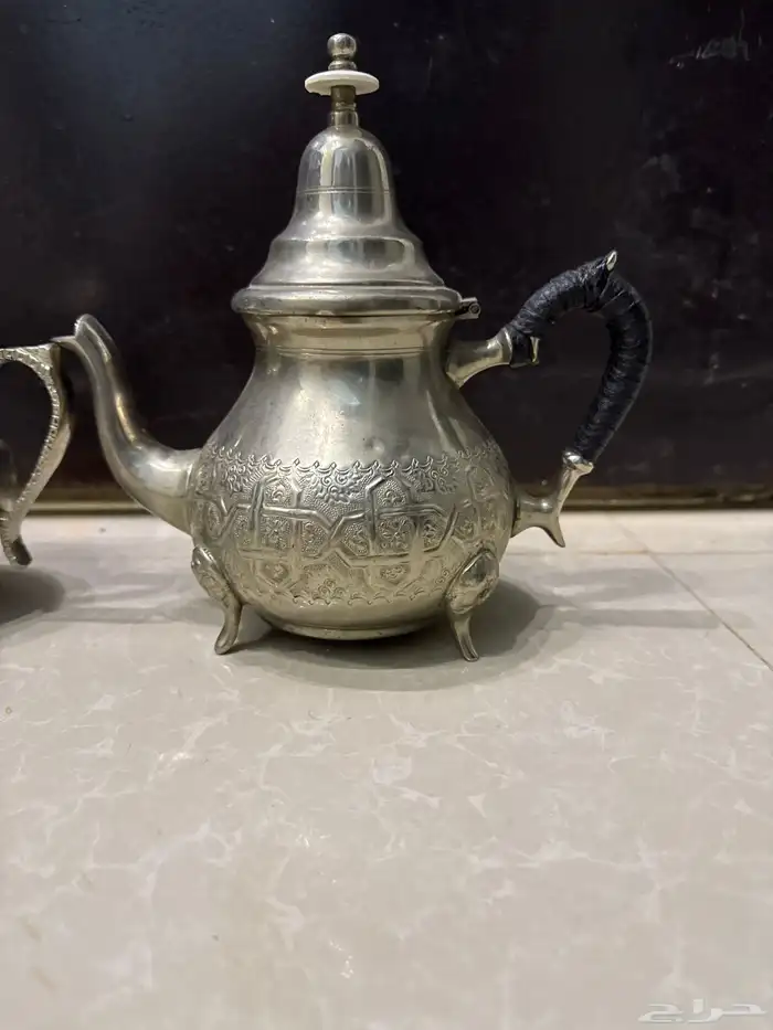 إبريق شاي نحاس مغربي 3