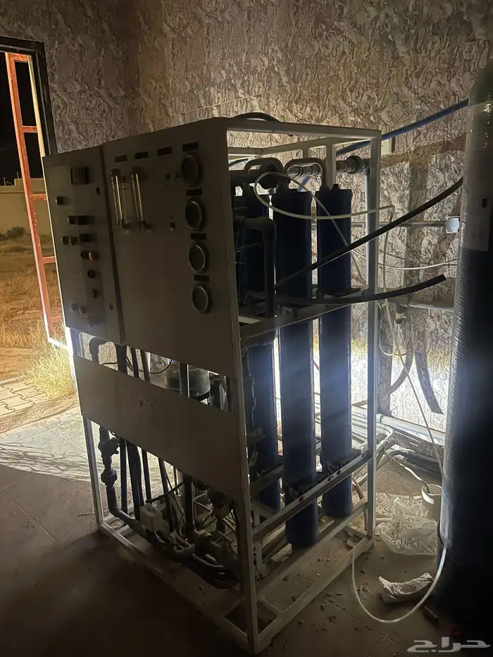 محطة تحلية مياه مكونة من 4 فلاتر استعمال بسيط مع كامله 4