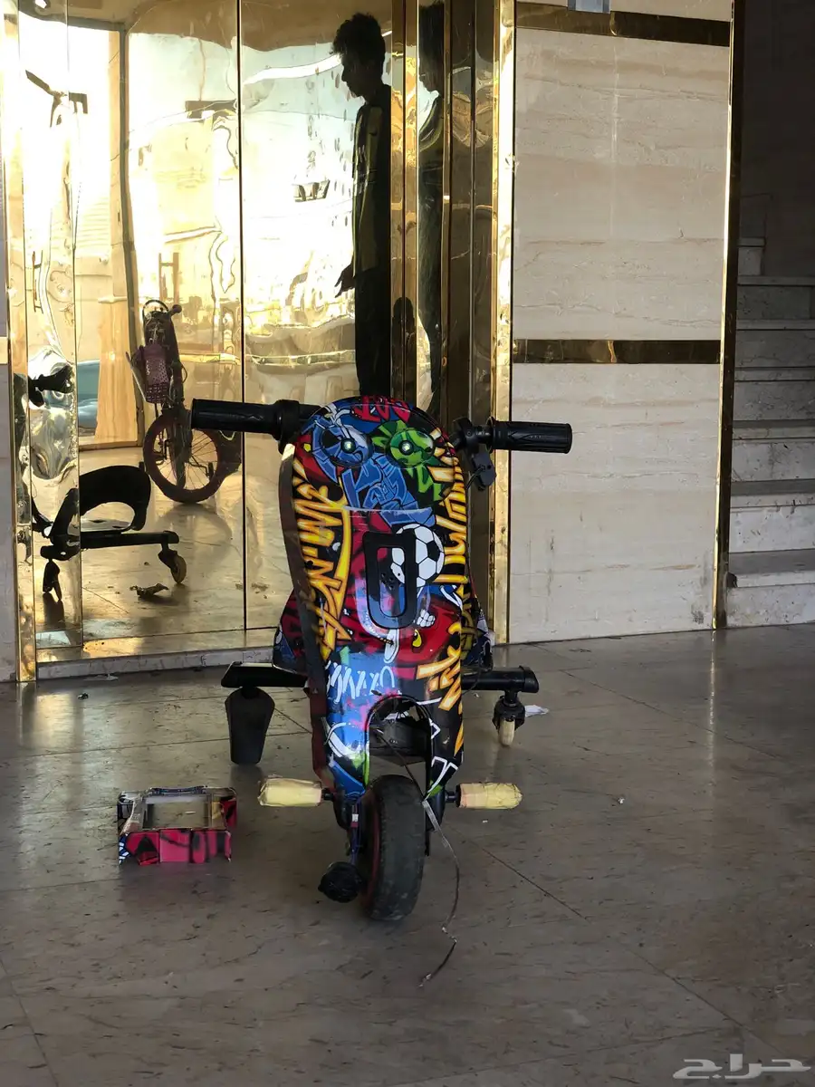 سكوتر كهربائي ل قطع غيار 0