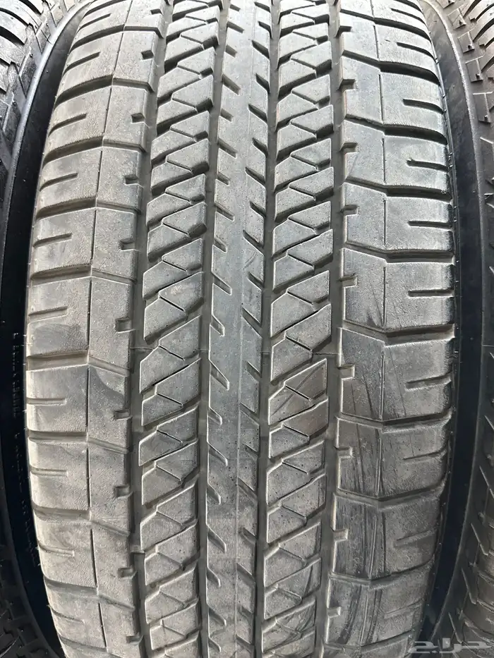 جنوط بلتينيوم  مع كفرات برجستون 275.60.20 تاريخ22 اخر السنه 4