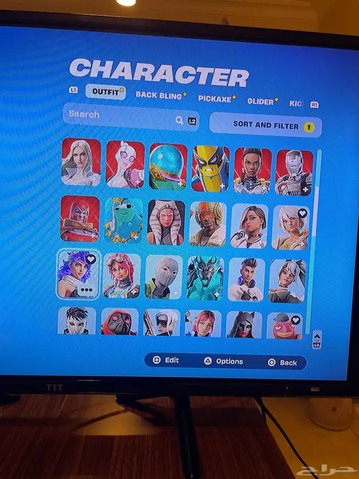 حساب فورت للبيع 1