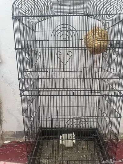 قفص عصفير الحب او الببغان 0