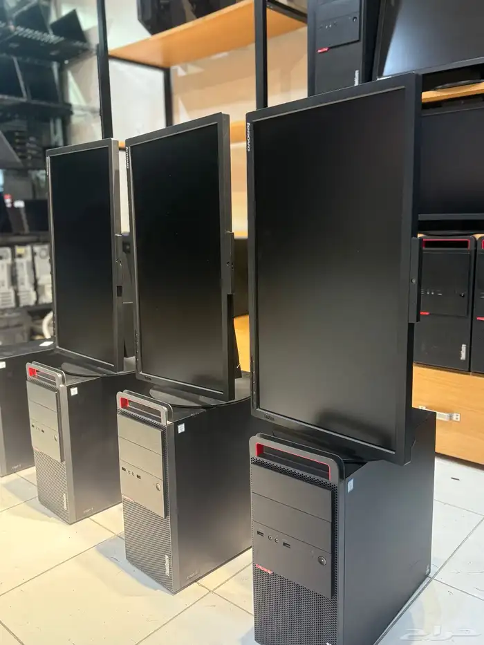 كمبيوتر مكتبى معالج i7 Vpro كامل مع الشاشة 5