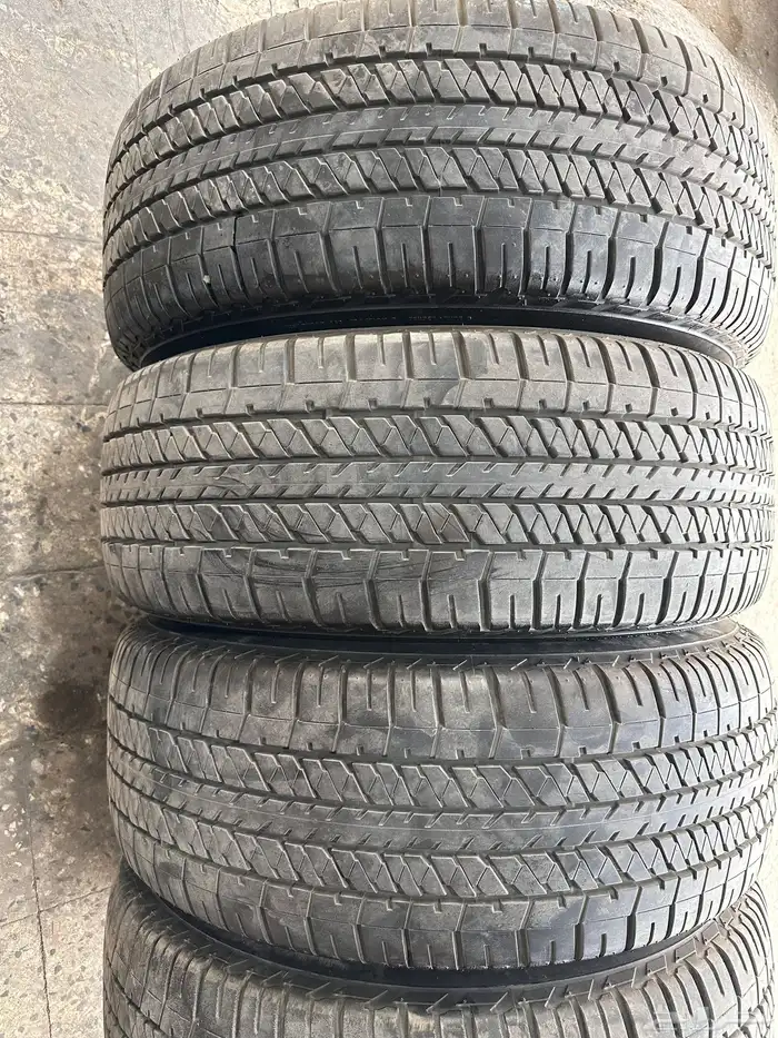 جنوط بلتينيوم  مع كفرات برجستون 275.60.20 تاريخ22 اخر السنه 3