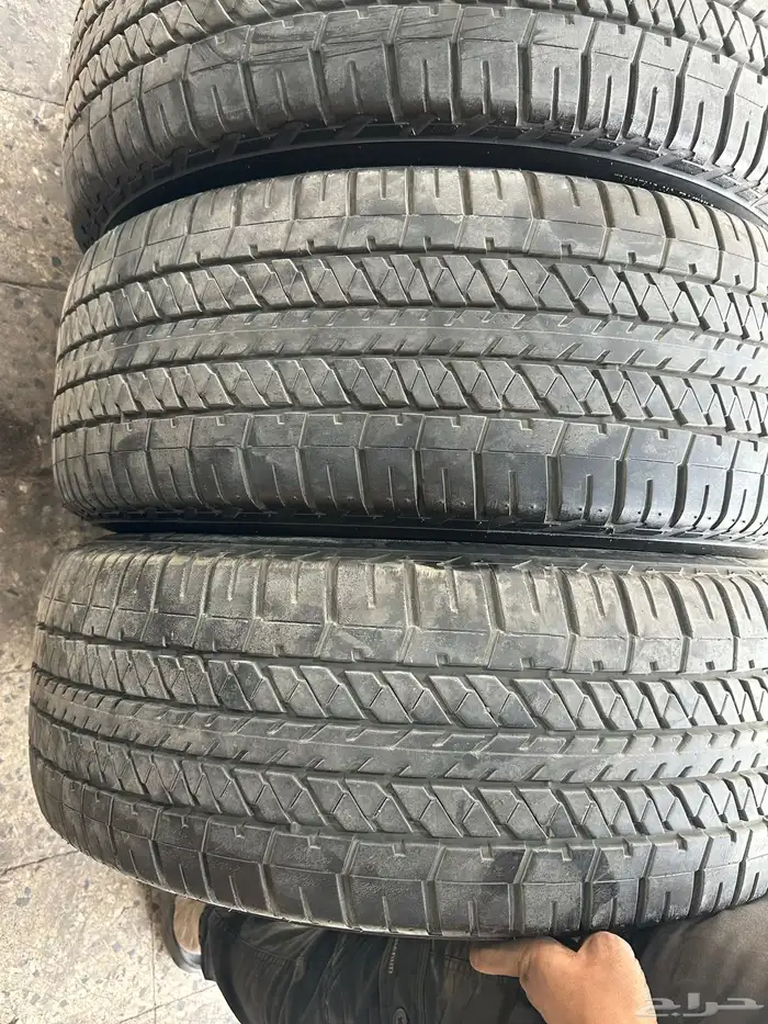 جنوط بلتينيوم  مع كفرات برجستون 275.60.20 تاريخ22 اخر السنه 13