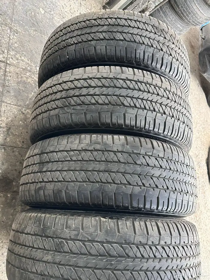 جنوط بلتينيوم  مع كفرات برجستون 275.60.20 تاريخ22 اخر السنه 10