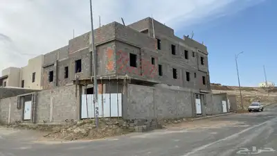 عماره عظم دور واربع شقق مخطط حطين شارعين 15 0