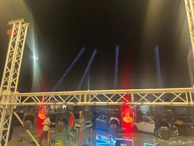 بيع وتاجير لوازم الافتتاحات والمناسبات تراس ليزرات رواقص 18