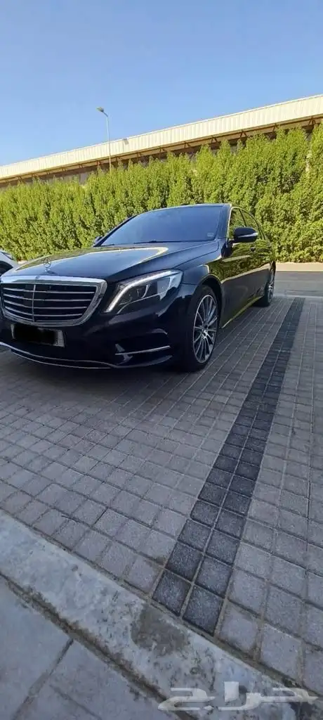 mercedes s500 2015 مرسيدس اسود 2