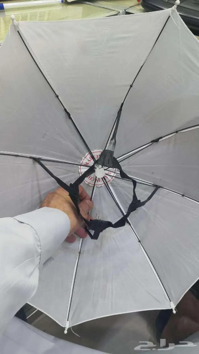 مظلة رأس تحمى من حرارة الشمس للعمال والتوزيع الخيري 3