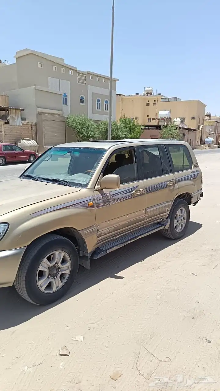 لاندكروزر 2003 نص فل فتحة ثلاجة مكيف خلفي القير تماتيك 0