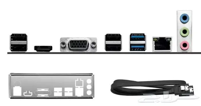 معالج أنتل I7-6700   مذر بورد H110 متوافقان 2