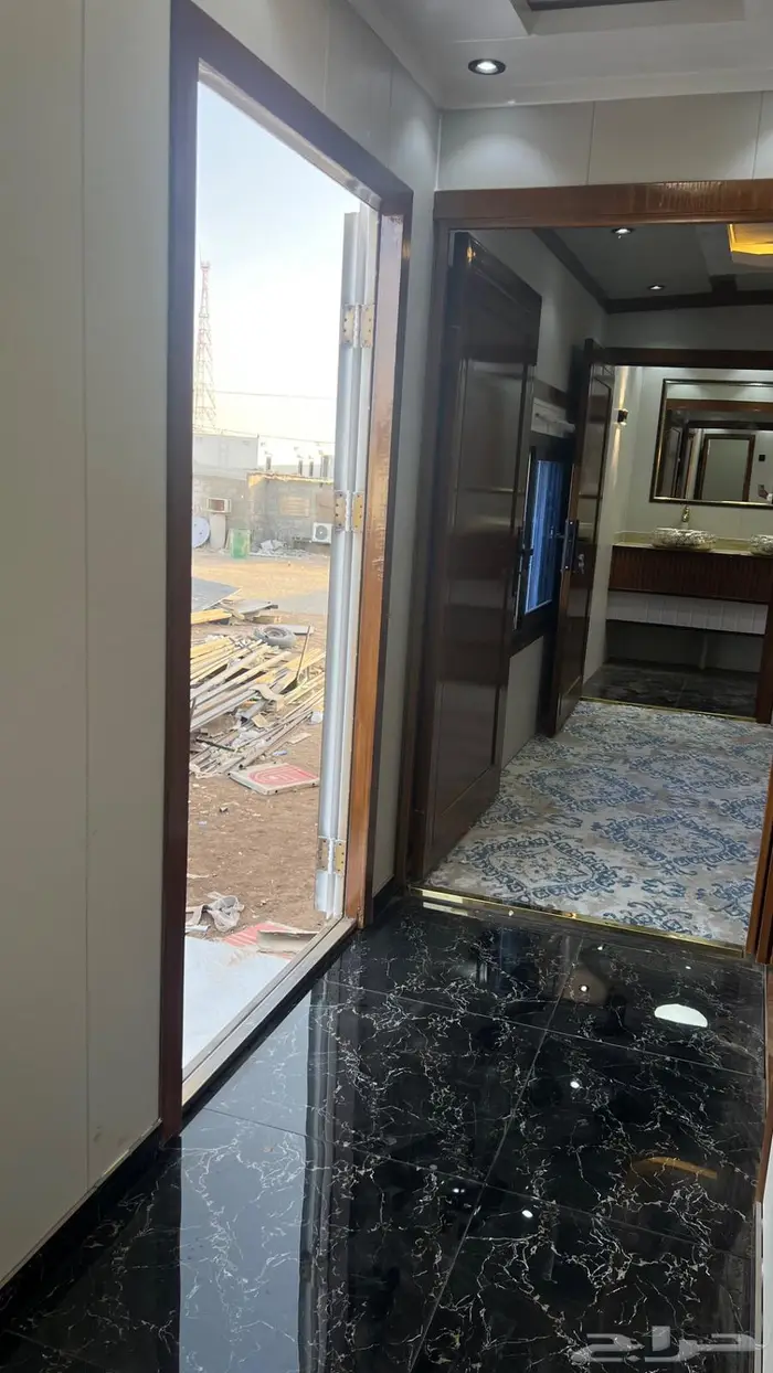 تم البيع كرفانه 19 متر شرابح حديد 20