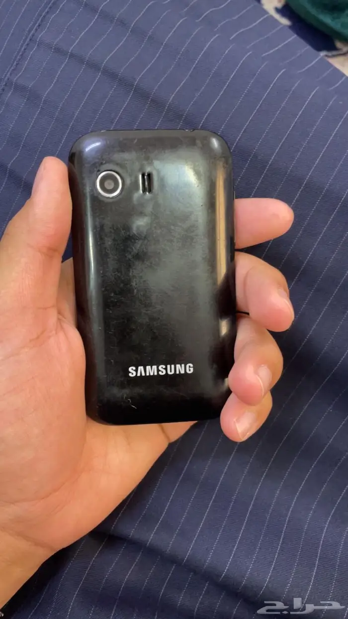 جوال جلكسي قديم نظيف و جديد و معه جميع اغراضه 0