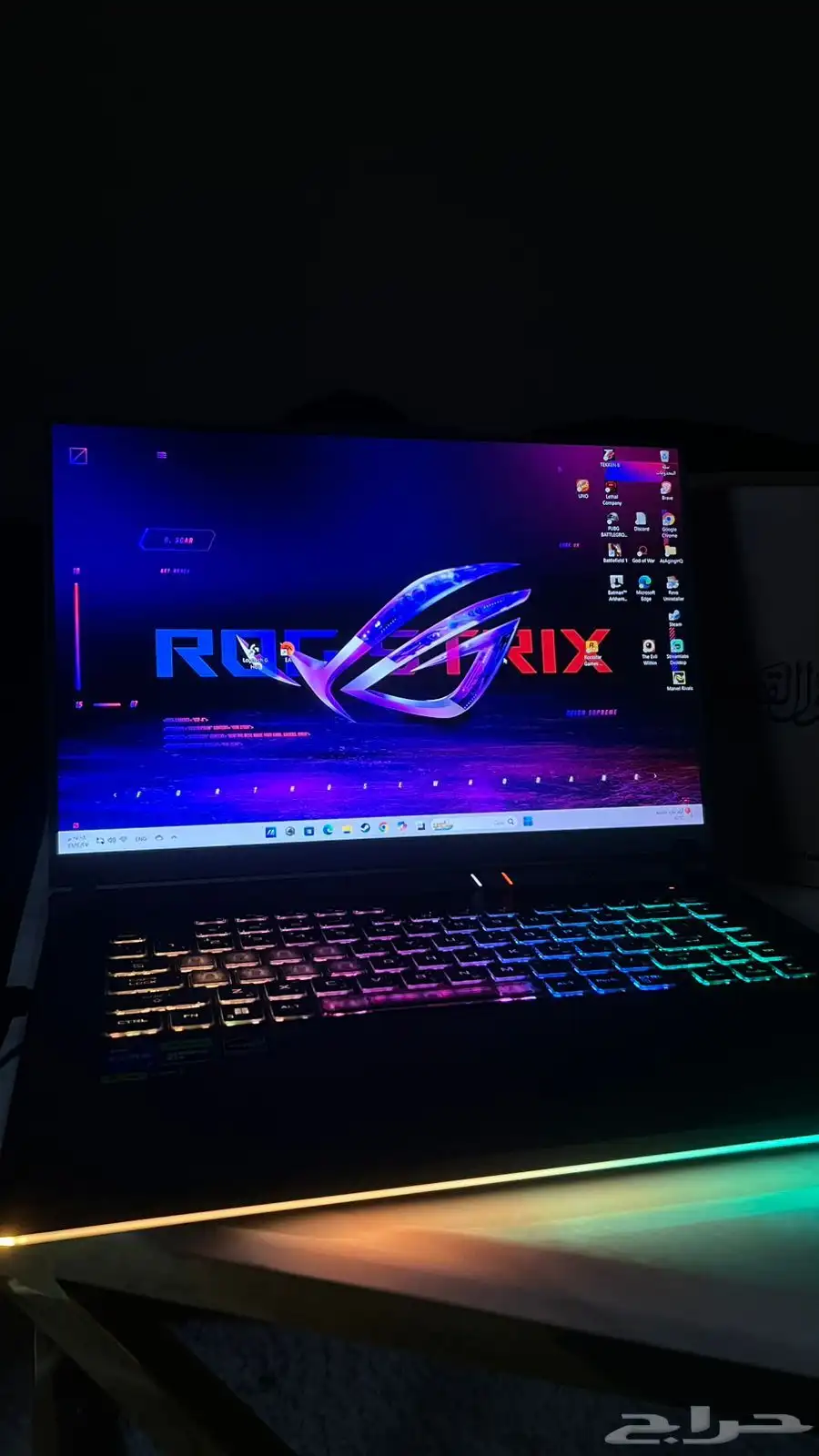 لابتوب قيمنق i7 13 نضيف مع ضمان 0