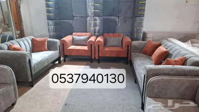 كنب جديد جاهز للبيع 3