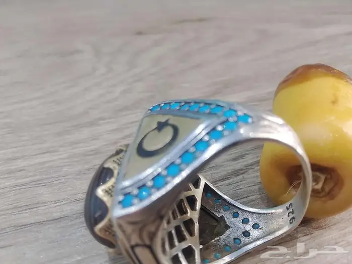 خاتم فضه 925 ايطالي اصلي 1