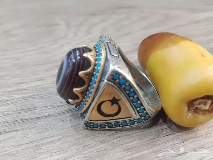 خاتم فضه 925 ايطالي اصلي 2