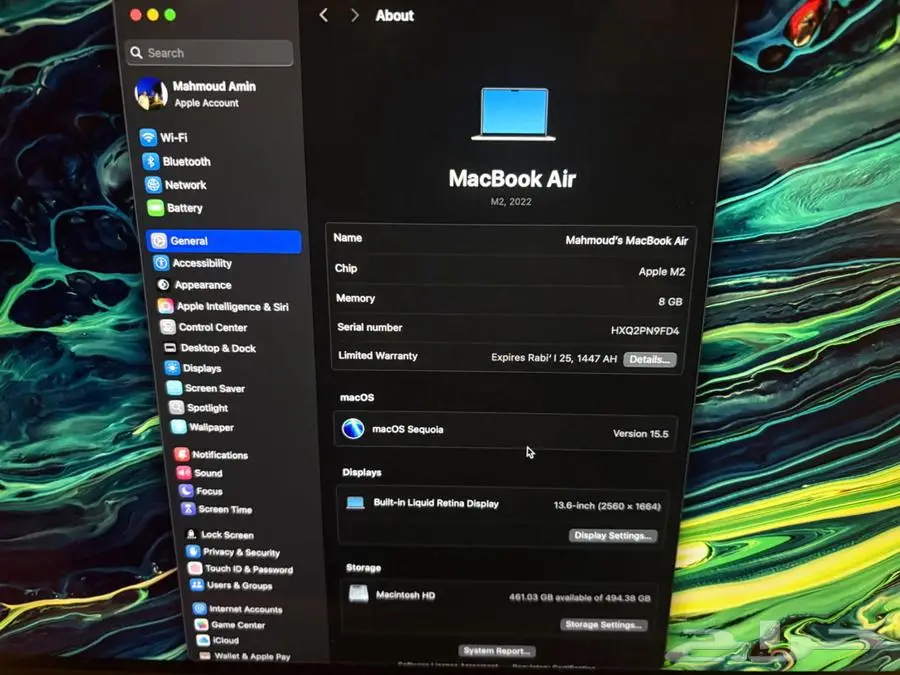 MacBook Air M2 512 2