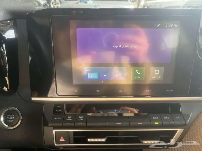 كامري 2025 استندر E لون تيتانيوم بنزين جديده 4