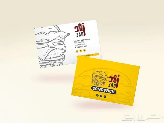 تصاميم بروشورات بانر لوجو منيو 22