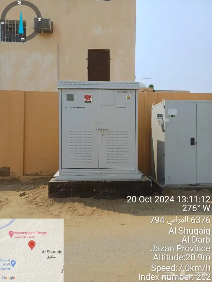 كهرباء جهد  متوسط ومنخفض  اعمدة انارة  اسفلت 6