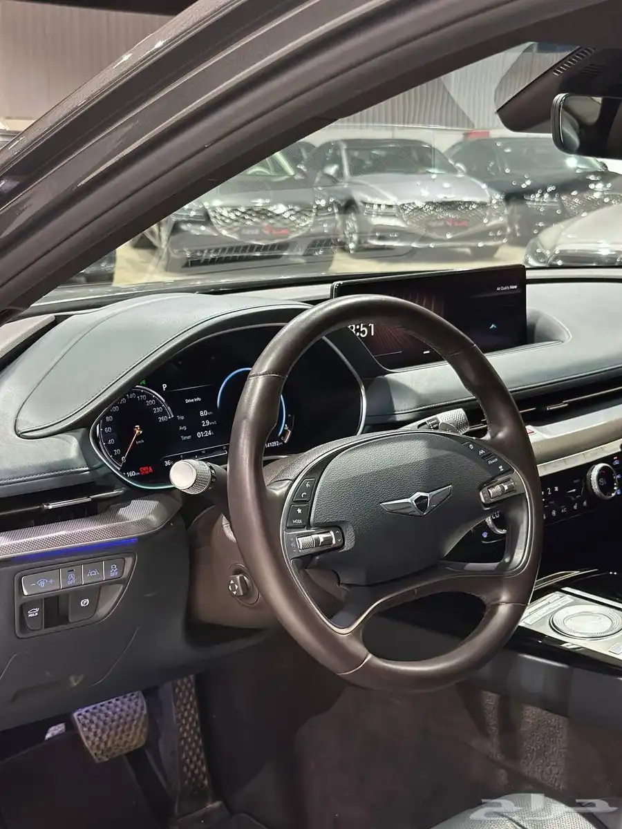 جنسس V6 2021 G80 فل كامل . رصد الفخامة 16