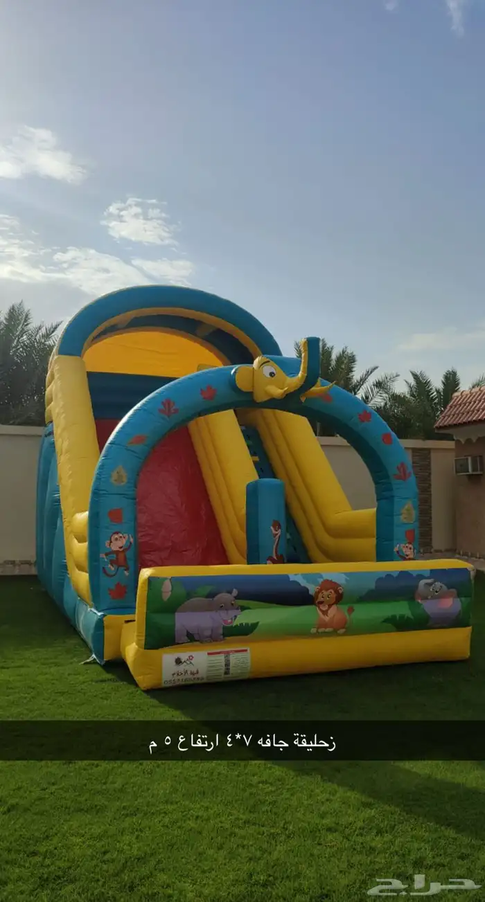 نطيطات و زحليقات للأيجار 12