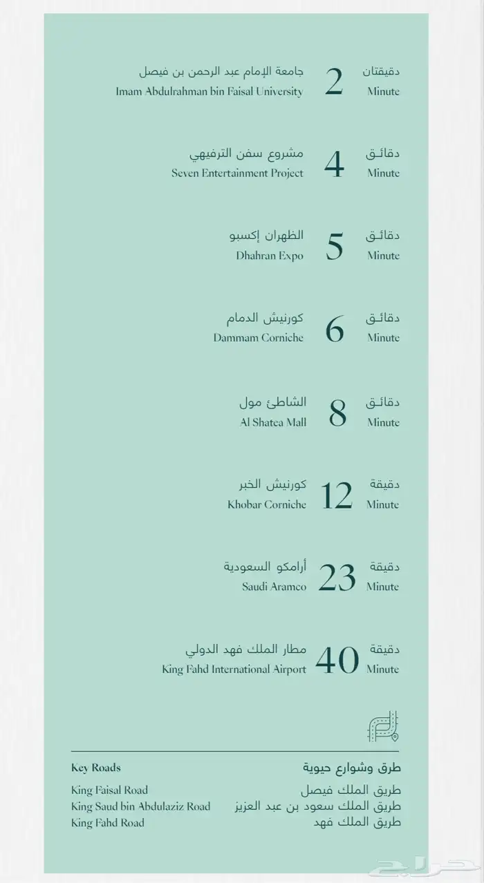 اراضي للبيع مخطط خليج عدل في الدمام 2