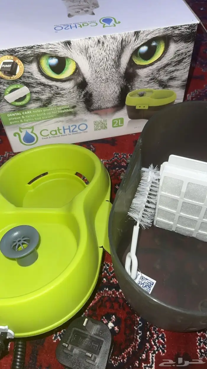 حوض ماء شرب للقطط كهربائي 0