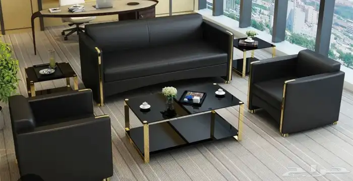 فاخر كنب جلد مريحة كل ألوان و مقاس متوفر سعر الجملة 8