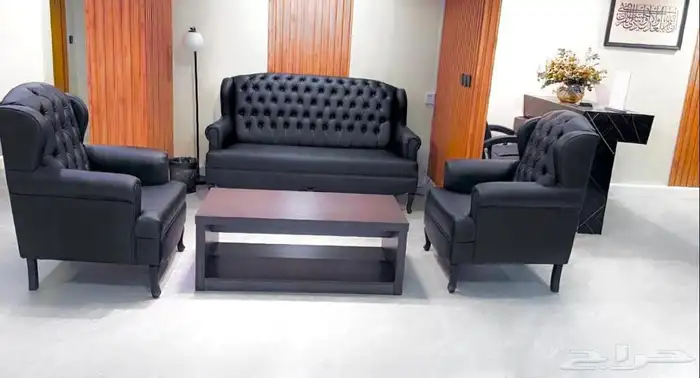 فاخر كنب جلد مريحة كل ألوان و مقاس متوفر سعر الجملة 3